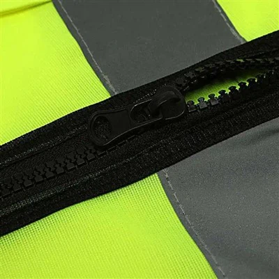 100% Polyester Knitting Fabric Traffic Reflective Safety Jacket3