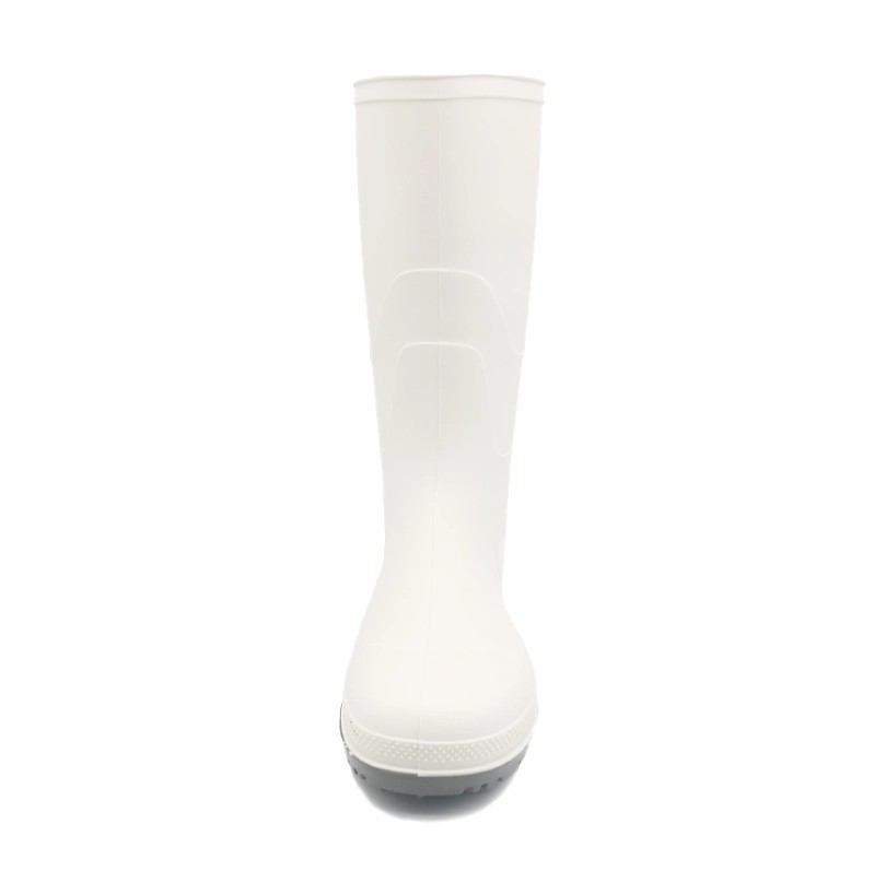 White Anti-slip Waterproof PVC Rain Boots best